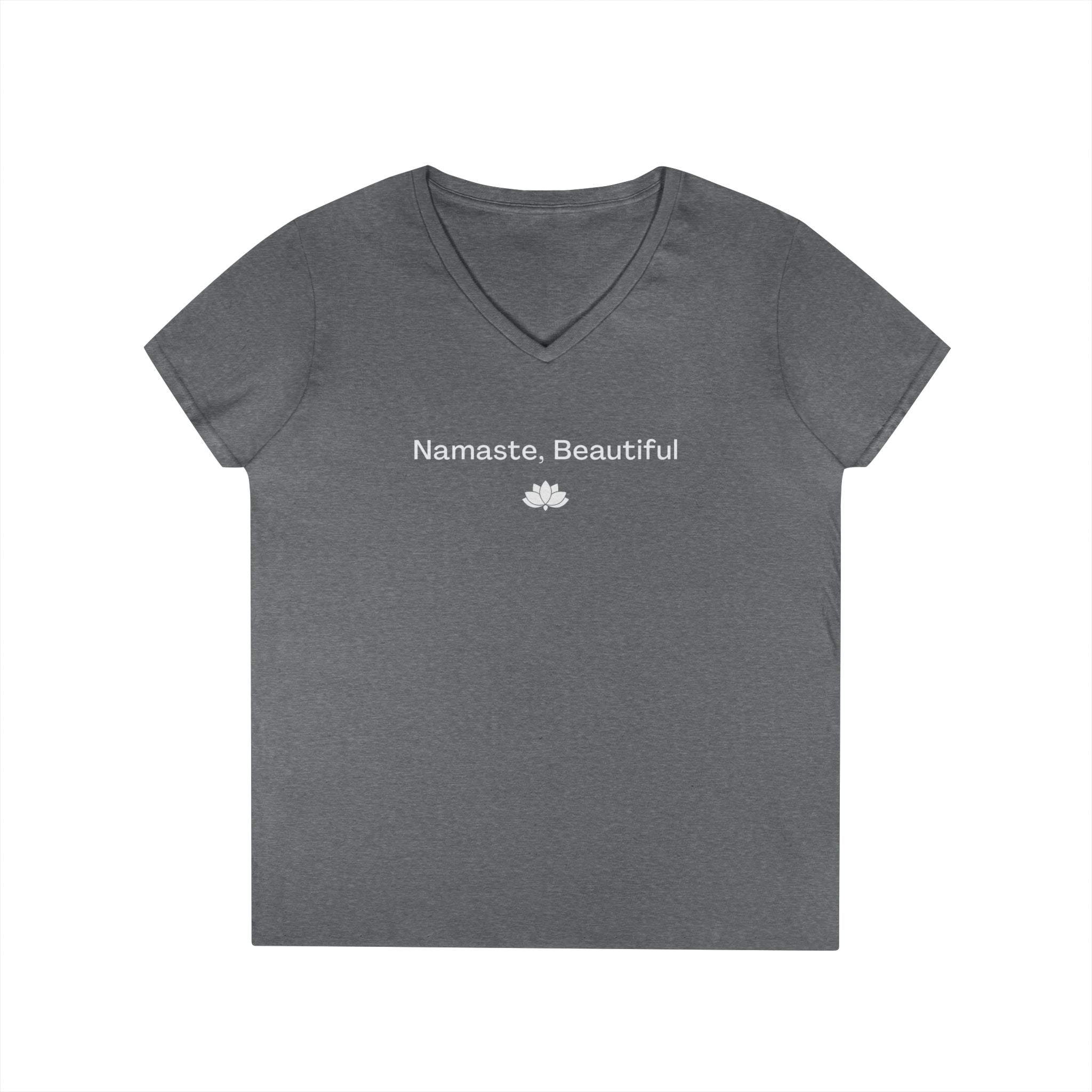The Signature "Namaste, Beautiful" V-Neck