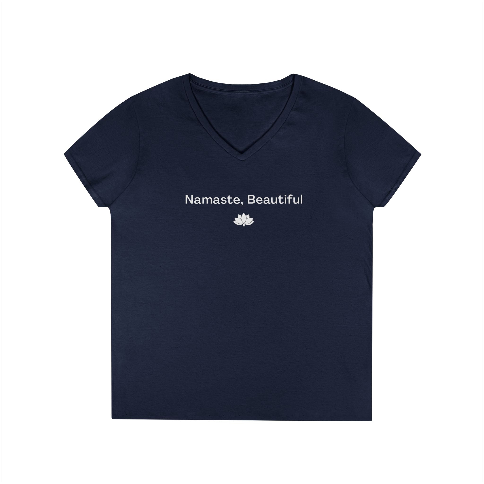 The Signature "Namaste, Beautiful" V-Neck