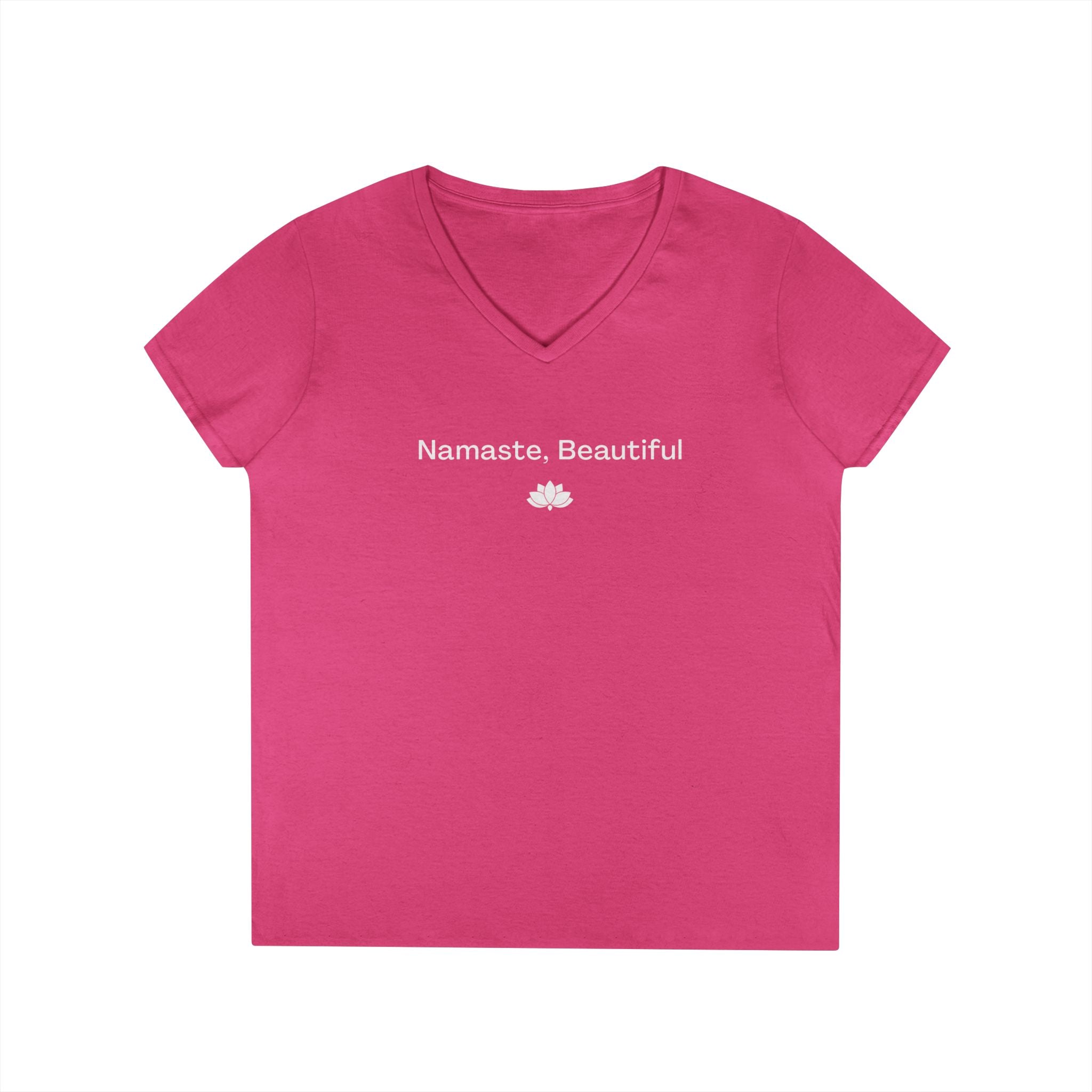The Signature "Namaste, Beautiful" V-Neck