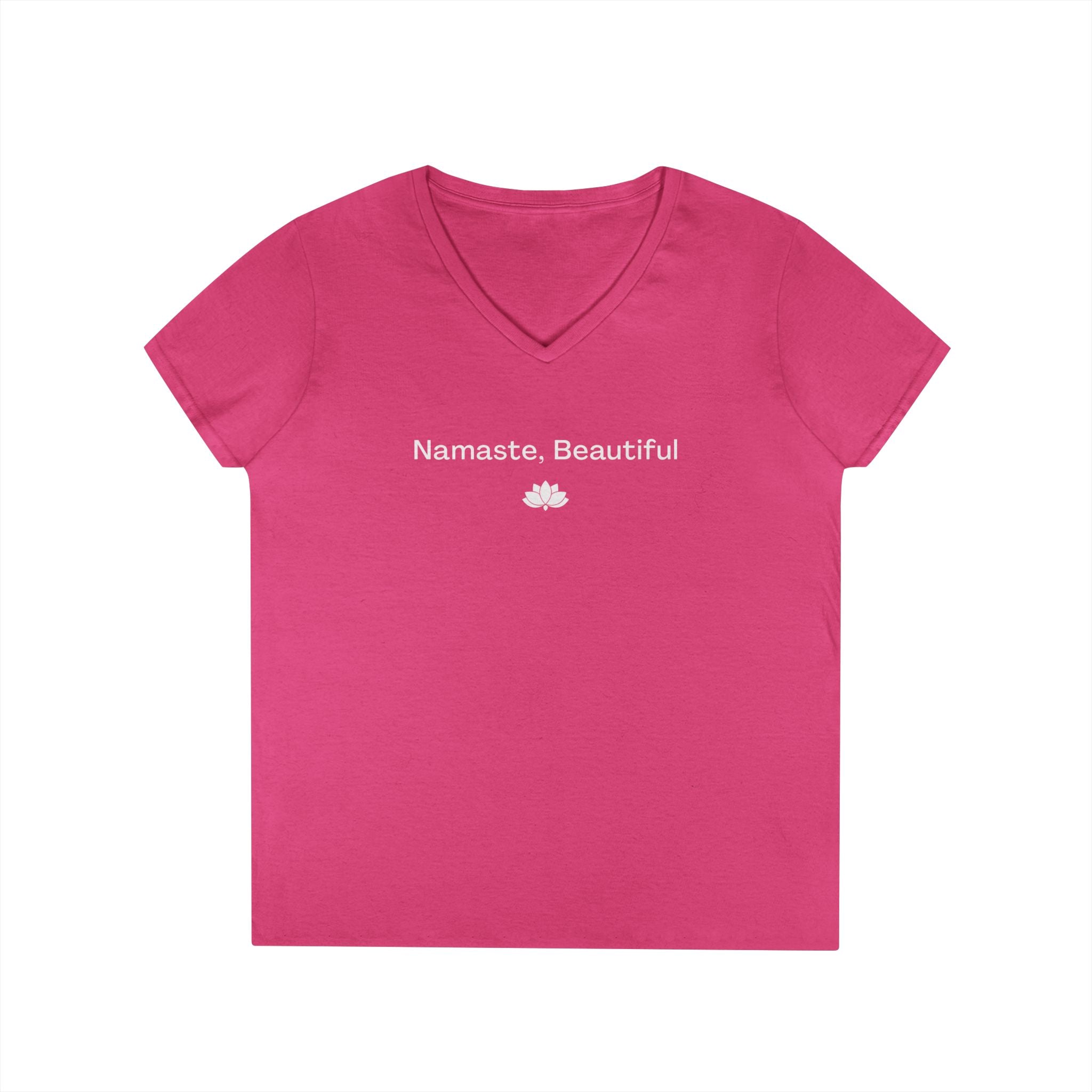The Signature "Namaste, Beautiful" V-Neck