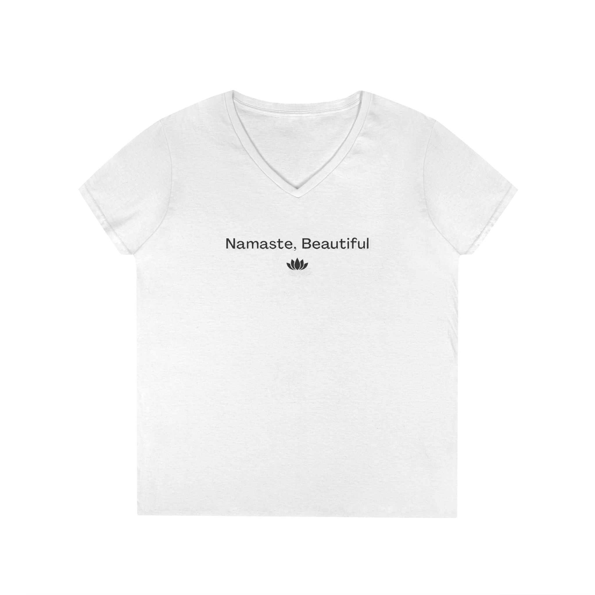 The Signature "Namaste, Beautiful" V-Neck