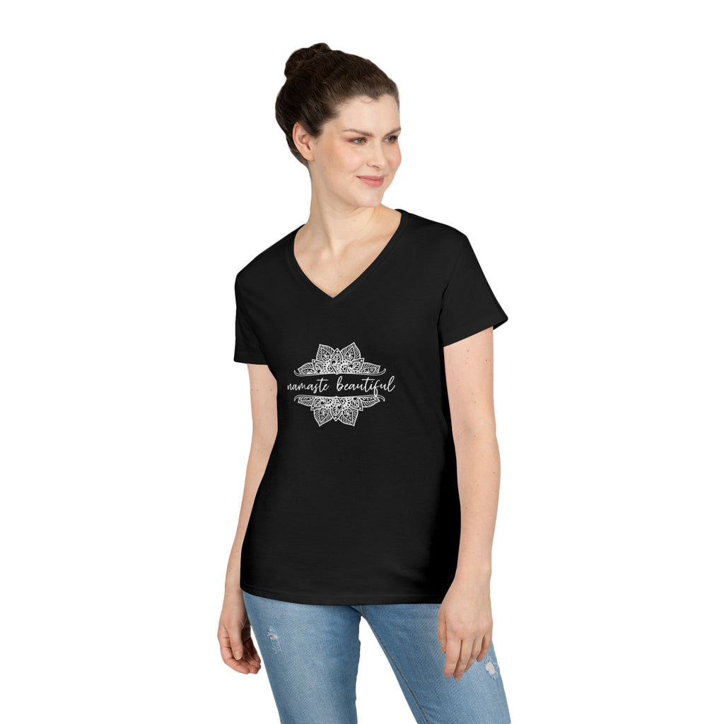 The Signature "Namaste, Beautiful" V-Neck
