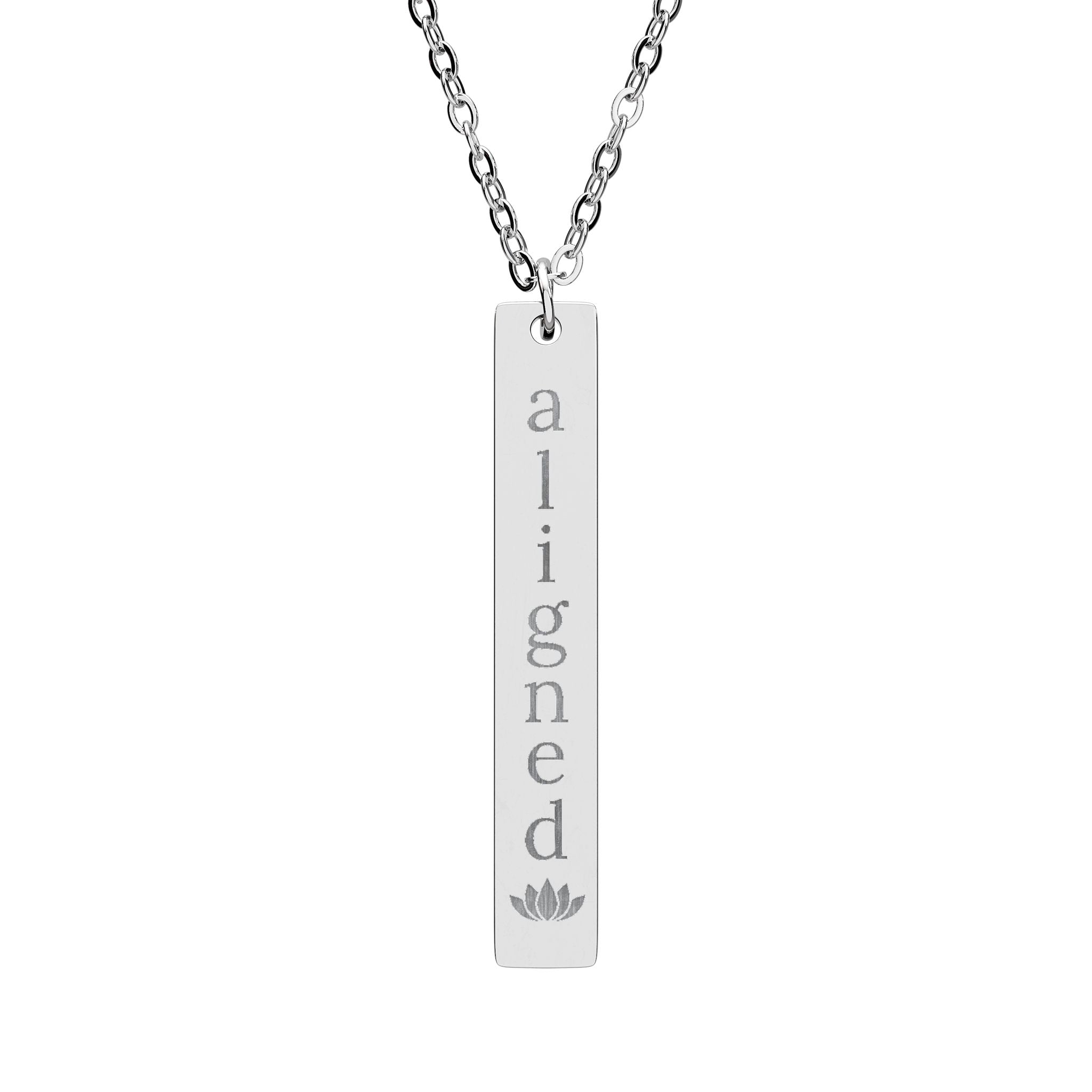 The "Center & Align" Vertical Necklace