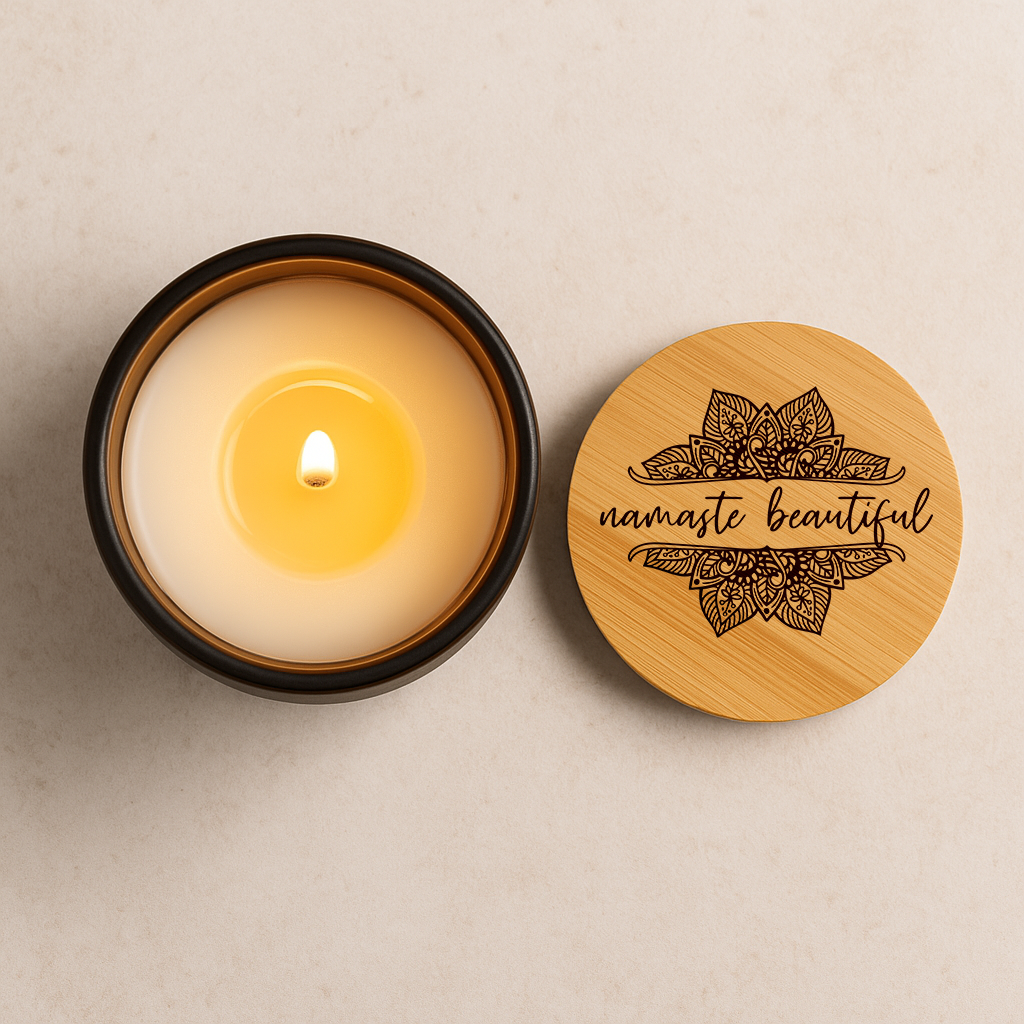 The "Namaste, Beautiful" Sanctuary Candle