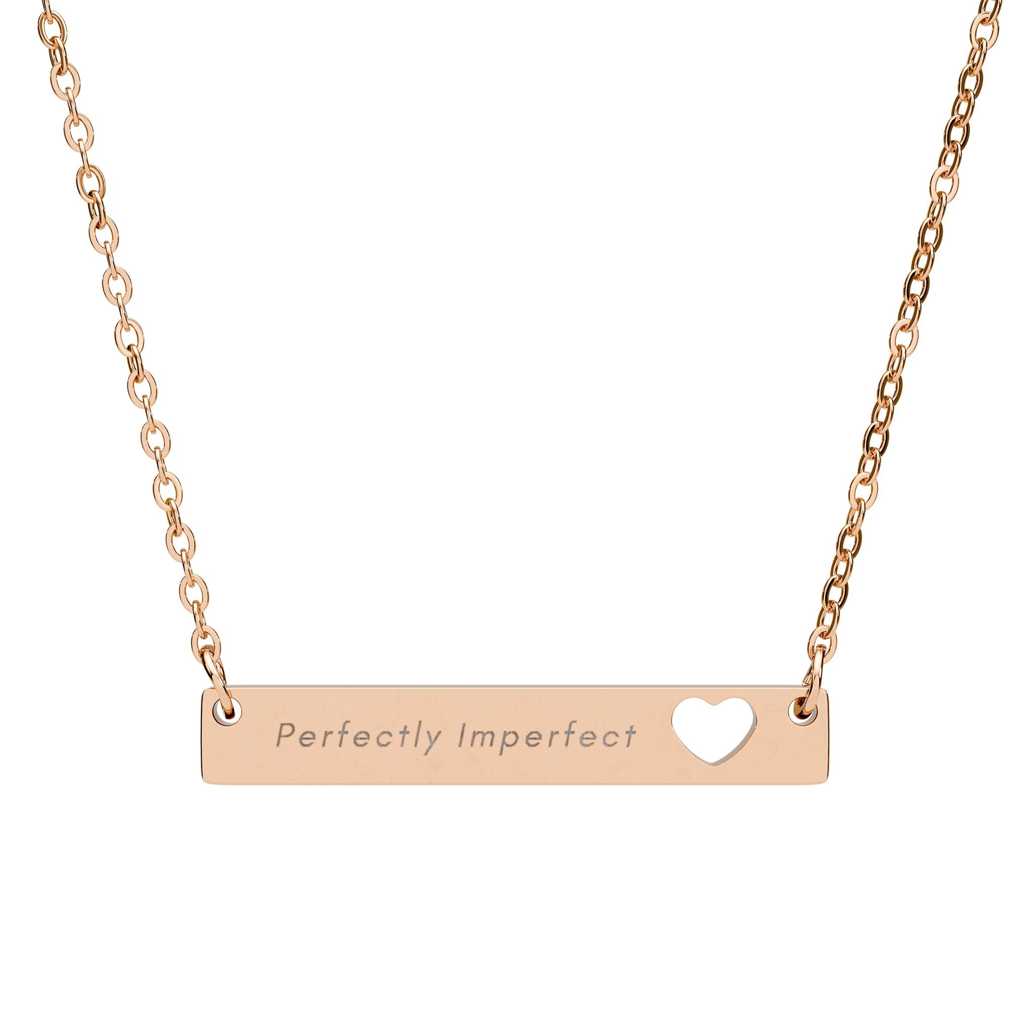 The Perfectly Imperfect Heart Necklace