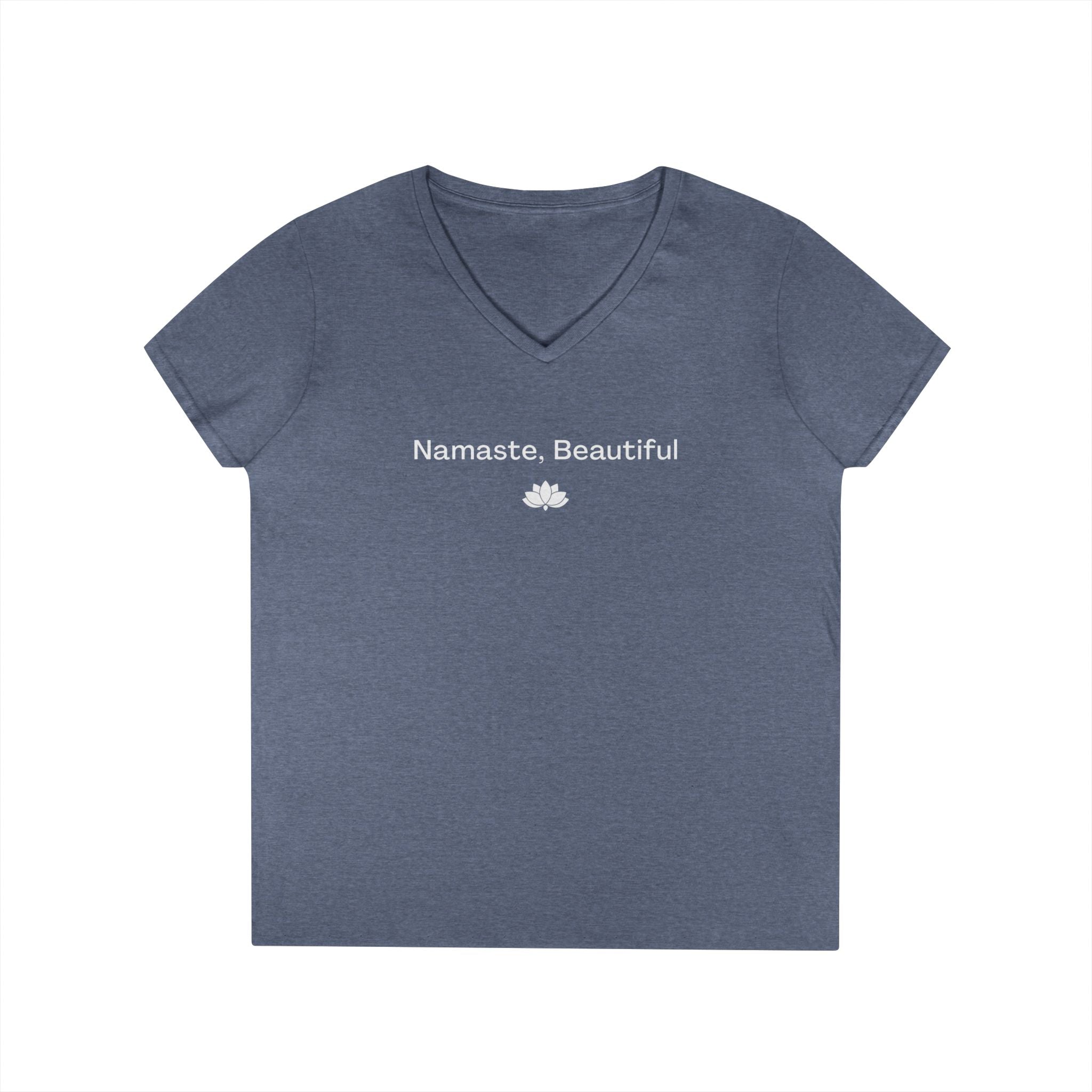 The Signature "Namaste, Beautiful" V-Neck