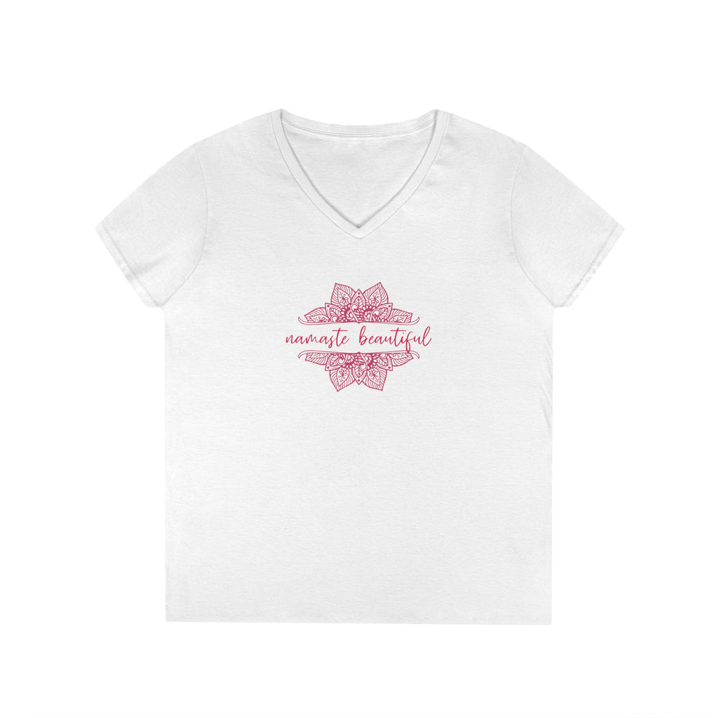 The Signature "Namaste, Beautiful" V-Neck