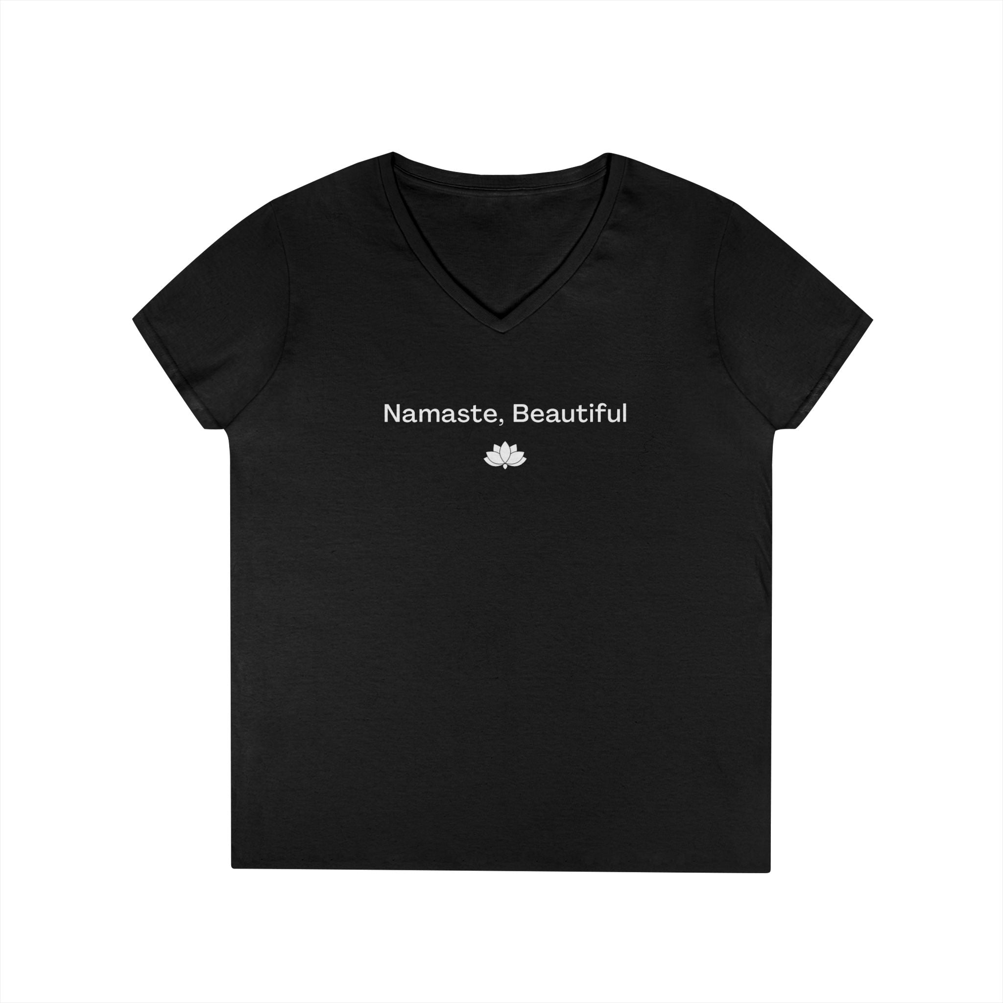 The Signature "Namaste, Beautiful" V-Neck